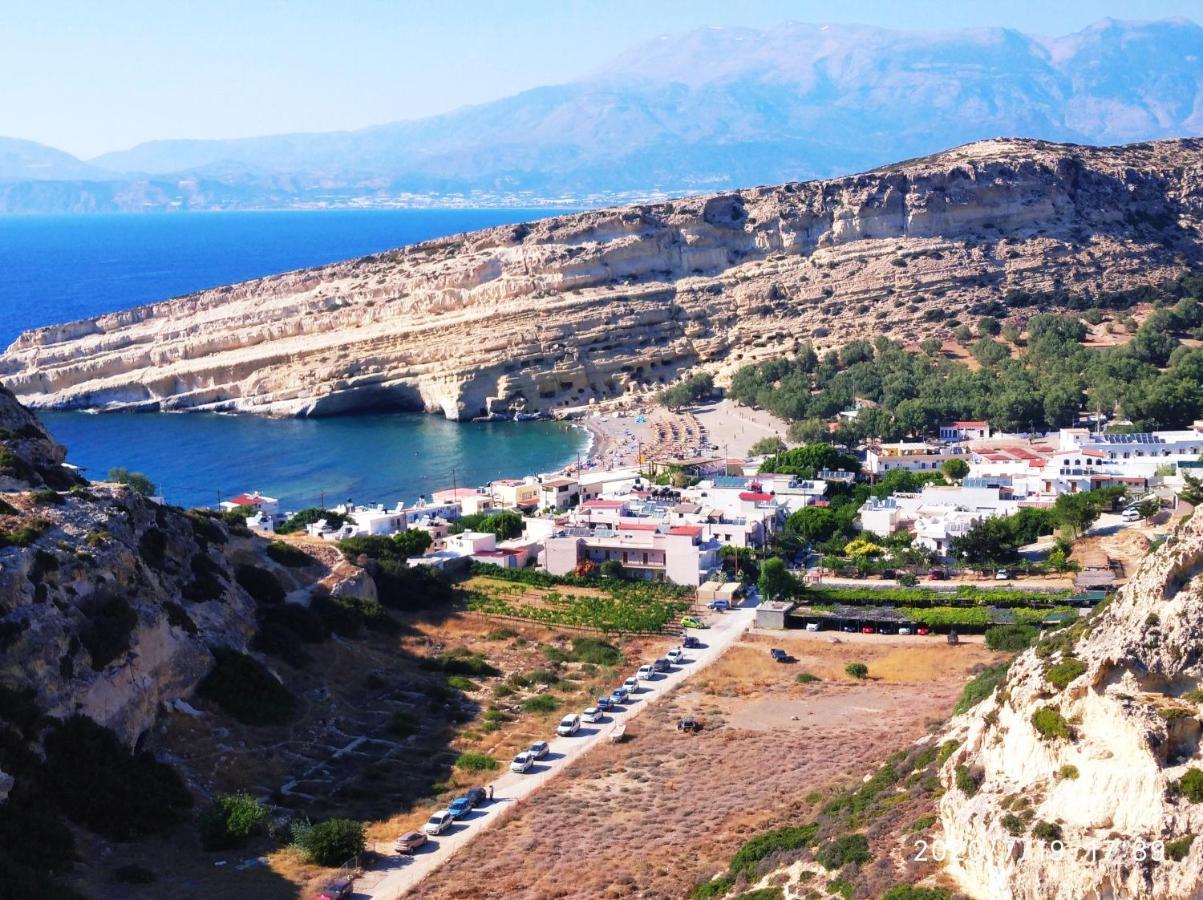 "Villa Kanavos" Apts Matala Eksteriør billede